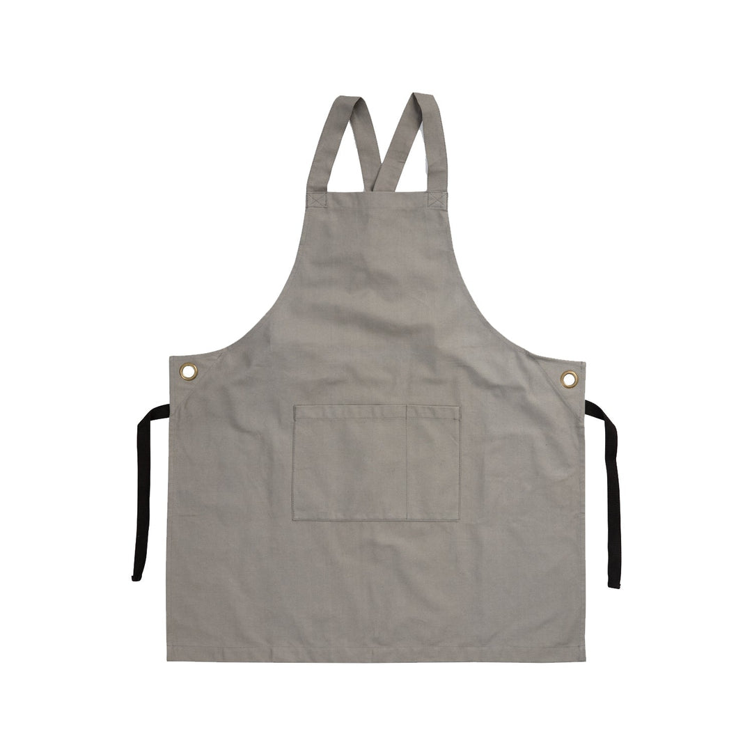 Joyya - Apron Canvas - Clothing - Grey - JOYYA OVERSTOCK - BCAPC31-NA-174405