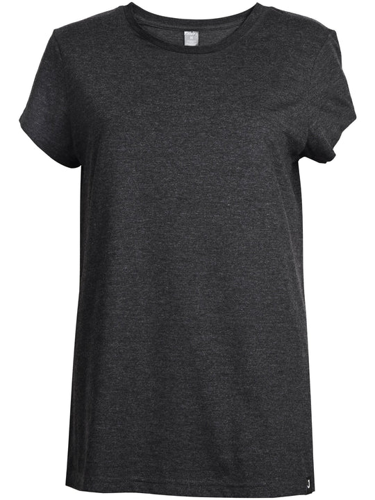 Joyya - Custom T-shirt | Women Cap Sleeve - T-Shirt - Charcoal Biblend - MADE TO ORDER - T - WCB5 - CH - NSO