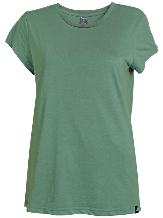 Joyya - Custom T-shirt | Women Cap Sleeve - T-Shirt - Olive Biblend - MADE TO ORDER - T - WCB5 - OL - NSO