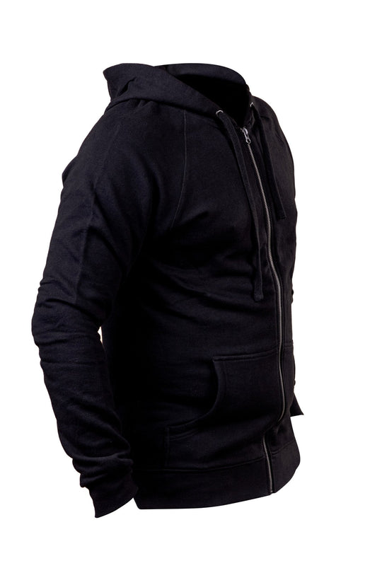 Joyya - Custom Unisex Zipped Hoodie - Clothing - MADE TO ORDER - G - UZC7 - BK - NSO