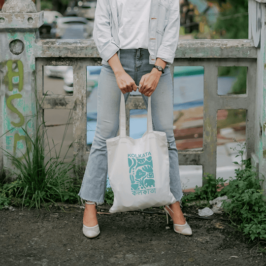 Joyya - Joyya Abstract | Supporters Tote Bag - Bags - Natural - JOYYA COLLECTION -