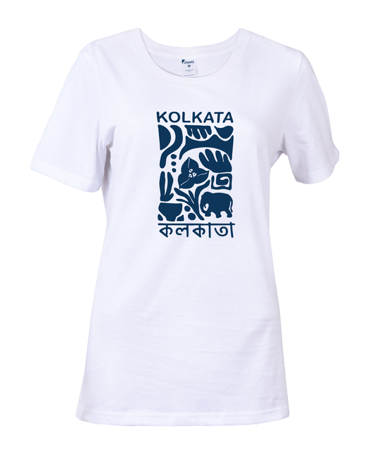 Joyya - Joyya Abstract T-shirt | Women Short Sleeve - T-Shirt - Front - JOYYA COLLECTION -