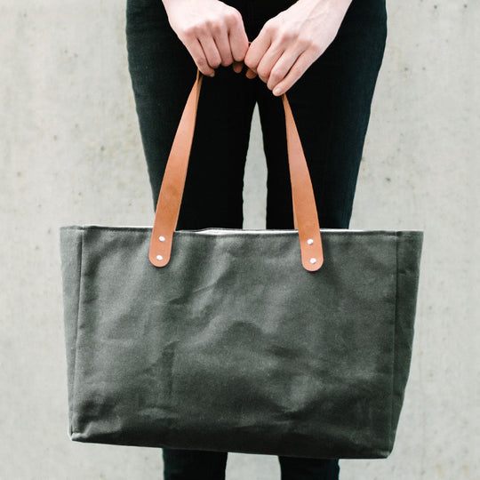 Joyya - Landscape Tote – Sathi Collection - Bags - Gray - JOYYA OVERSTOCK -