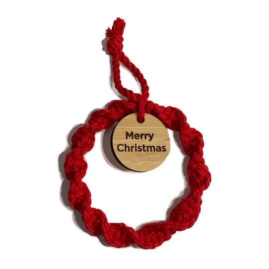 Joyya - Merry Christmas Wreath - Merry Mashi - Red - Discontinued -