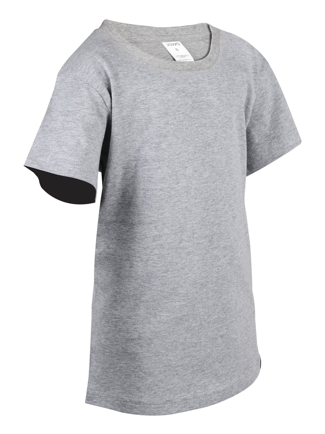 Joyya - T-shirt | Kids Short Sleeve - T-Shirt - Grey - JOYYA BLANK - T - KSC6 - MG - K02