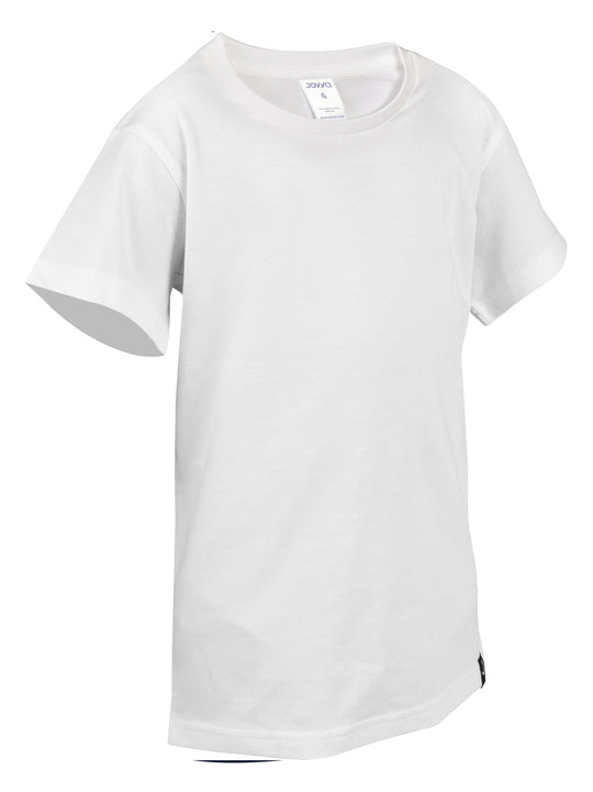 Joyya - T-shirt | Kids Short Sleeve - T-Shirt - Optic White - JOYYA BLANK - T - KSC8 - WH - K02