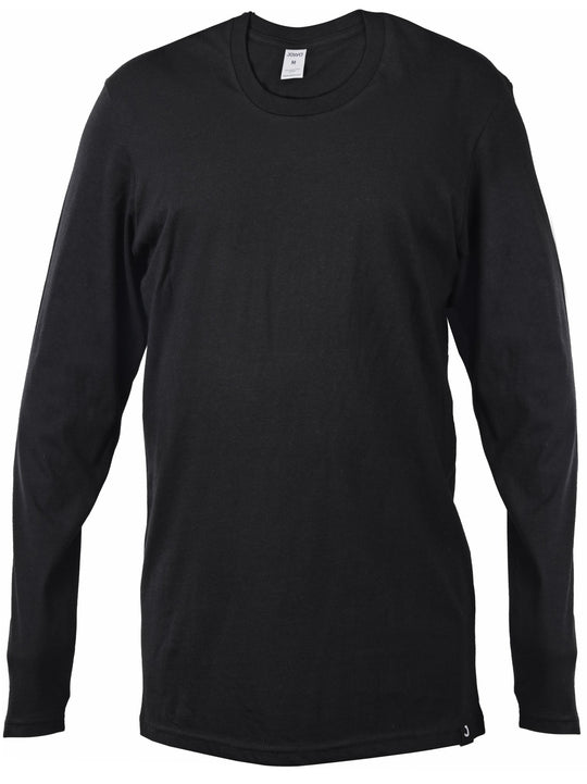 Joyya - T-shirt | Unisex Long Sleeve - T-Shirt - Black - JOYYA BLANK - T - ULC6 - BK - AXS
