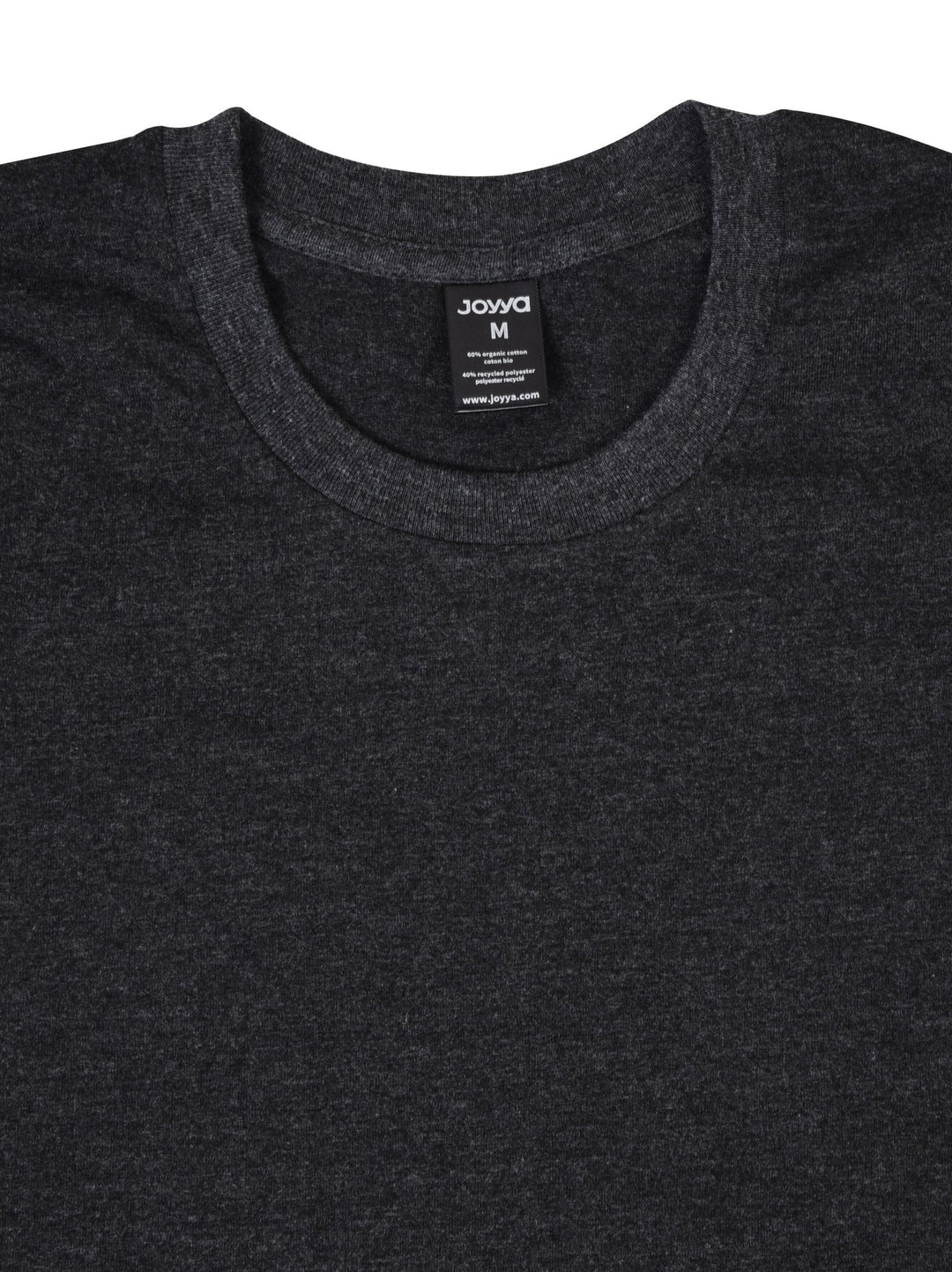 Joyya - T-shirt | Unisex Short Sleeve - T-Shirt - Charcoal Biblend - JOYYA BLANK - T - USB5 - CH - AXS