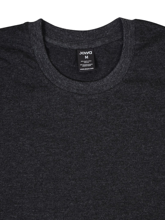 Joyya - T-shirt | Unisex Short Sleeve - T-Shirt - Charcoal Biblend - JOYYA BLANK - T - USB5 - CH - AXS