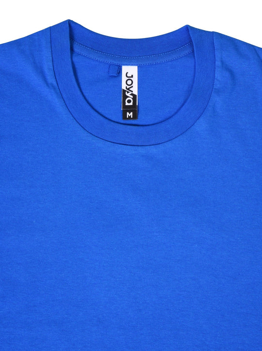 Joyya - T-shirt | Unisex Short Sleeve - T-Shirt - Cobalt - JOYYA BLANK - T - USC6 - CB - AXS