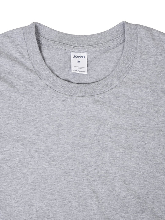 Joyya - T-shirt | Unisex Short Sleeve - T-Shirt - Grey - JOYYA BLANK - T - USC6 - MG - AXS