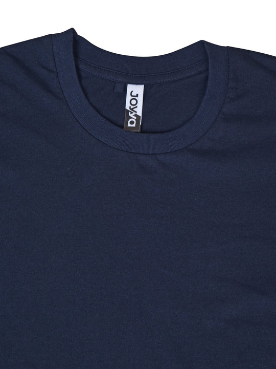 Joyya - T-shirt | Unisex Short Sleeve - T-Shirt - Navy - JOYYA BLANK - T - USC6 - NV - AXS