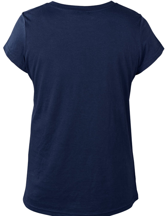 Joyya - T-shirt | Women Cap Sleeve - T-Shirt - Navy - JOYYA BLANK - T - WCC6 - NV - AXS