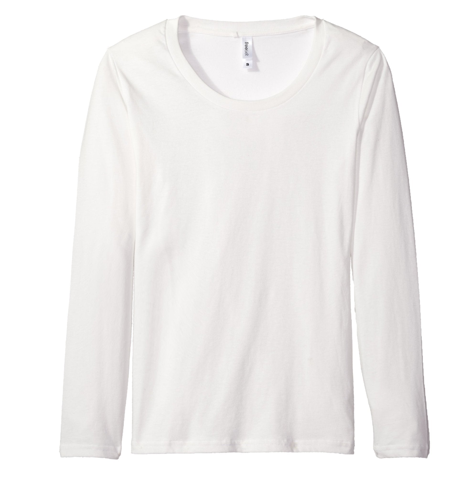 Joyya - T-shirt | Women Long Sleeve | Freeset - T-Shirt - Natural White - FREESET - WOMEN-L-WH-XS