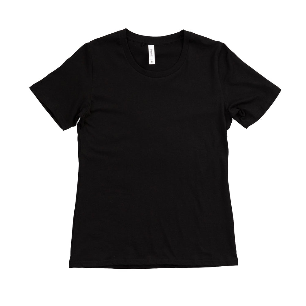 Joyya - T-shirt | Women Short Sleeve | Freeset - T-Shirt - Black - FREESET - WOMEN-Q-BK-1XS