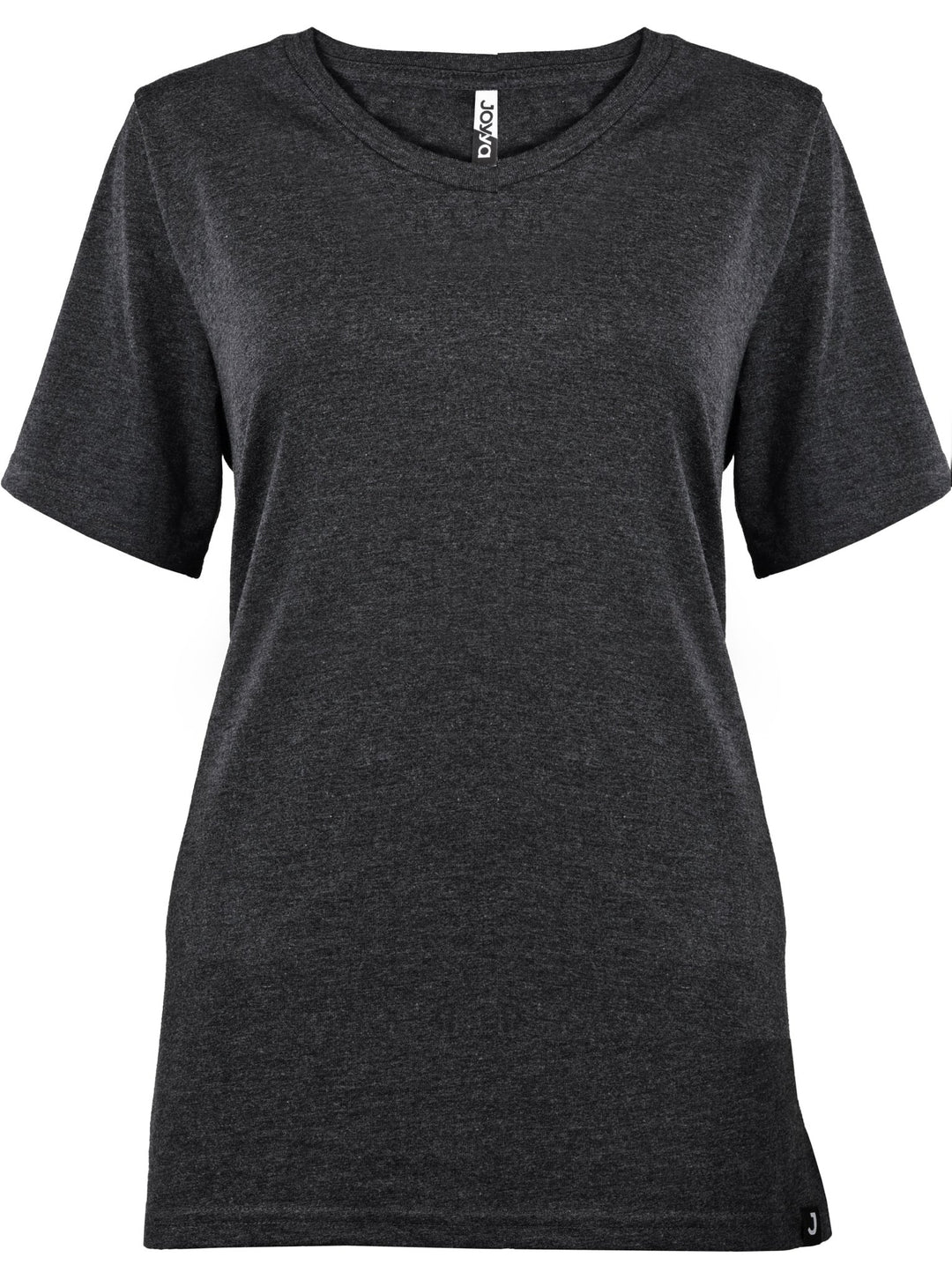 Joyya - T-shirt | Women Short Sleeve - T-Shirt - Charcoal BiBlend - JOYYA BLANK - T - WSB5 - CH - AXS