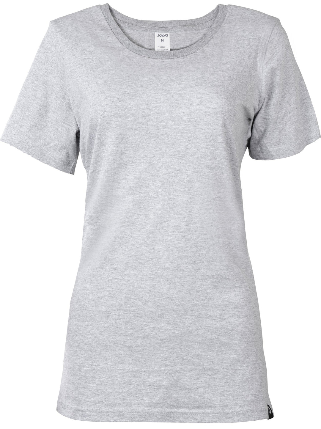 Joyya - T-shirt | Women Short Sleeve - T-Shirt - Grey - JOYYA BLANK - T - WSC6 - MG - AXS