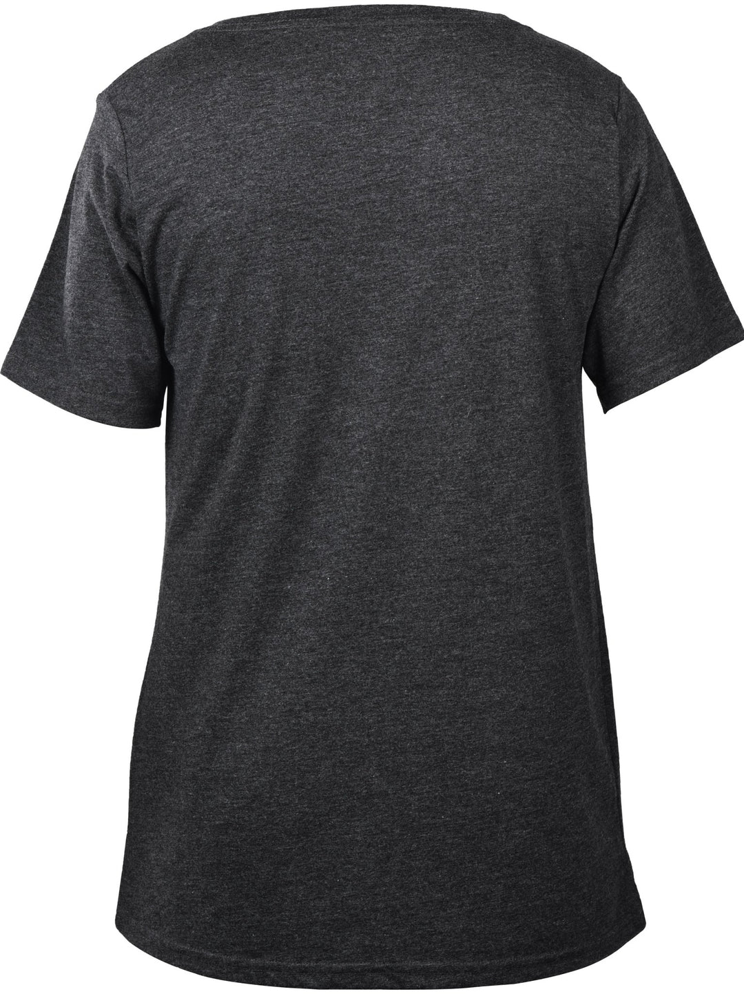 Joyya - T-shirt | Women V Neck - T-Shirt - Charcoal BiBlend - JOYYA BLANK - T - WVB5 - CH - AXS