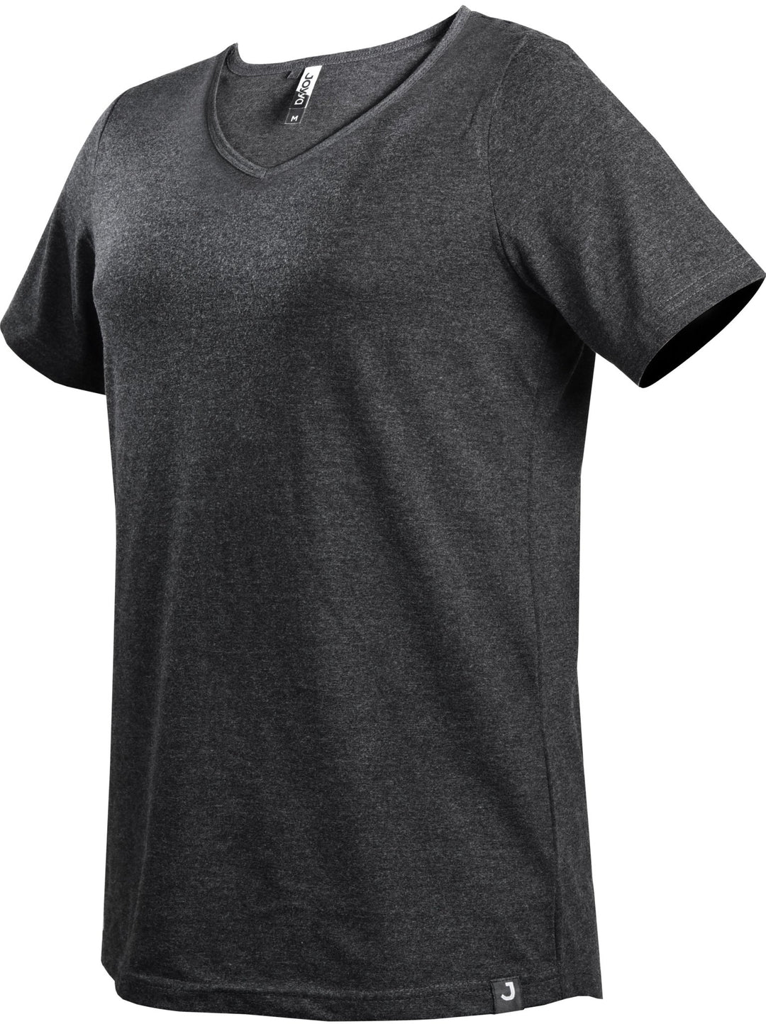 Joyya - T-shirt | Women V Neck - T-Shirt - Charcoal BiBlend - JOYYA BLANK - T - WVB5 - CH - AXS