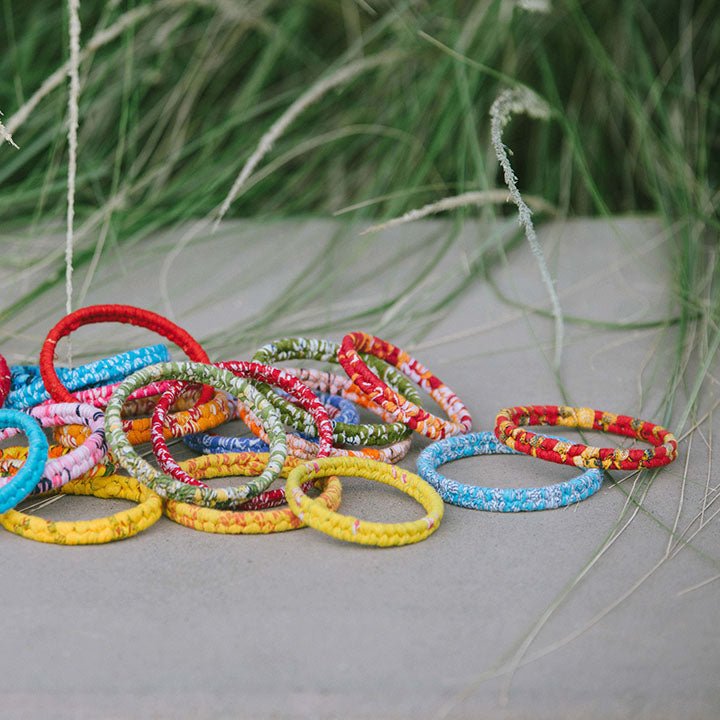 Joyya - Sari Bangle - Accessories - Red - JOYYA COLLECTION - ASBRSR-Red