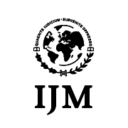The logo for International Justice Mission with text in black on a white background. 