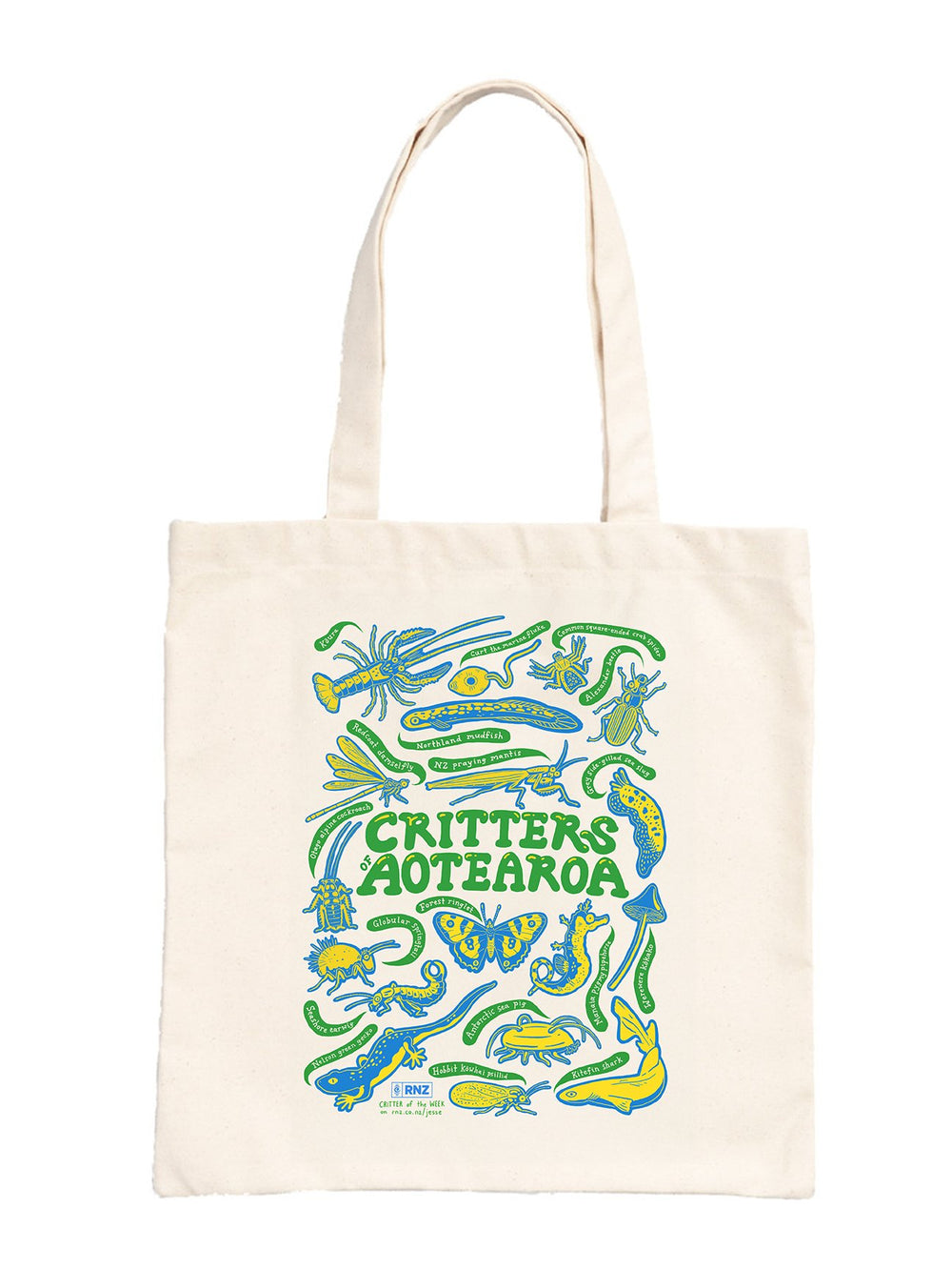 Joyya - 2024 Tote Critter of the week Tote - Natural - Critter Of The Week - 