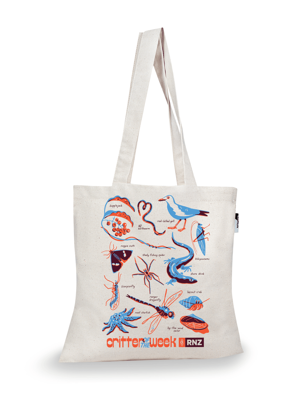 Joyya - 2025 Critter of the Week Tote - Natural - Critter Of The Week - COTW25 - B - NL