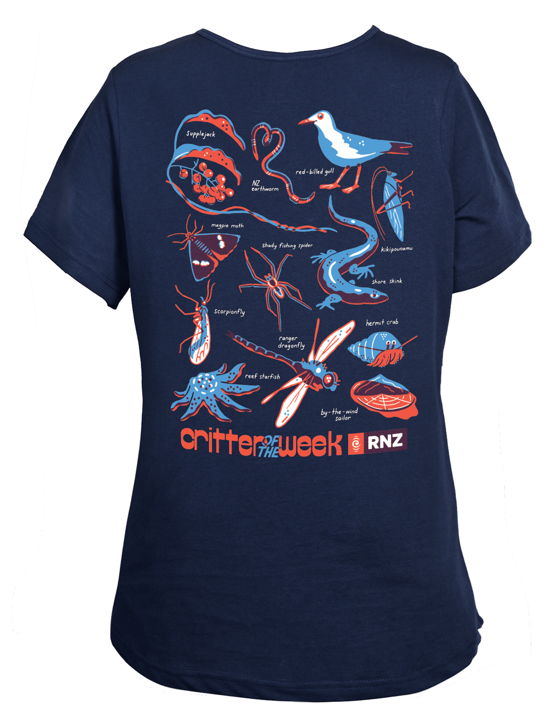 Joyya - 2025 Female Critter of the Week T-shirt - T-Shirt - XS - Critter Of The Week - COTW25 - W - XSNV