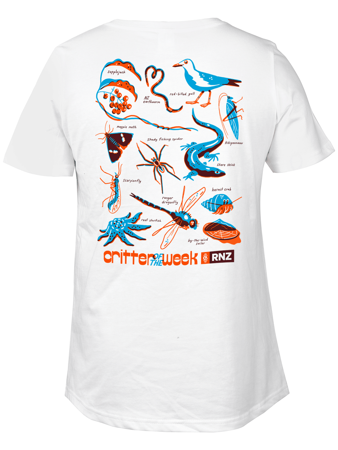 Joyya - 2025 Female Critter of the Week T-shirt - T-Shirt - XS - Critter Of The Week - COTW25 - W - XSNV