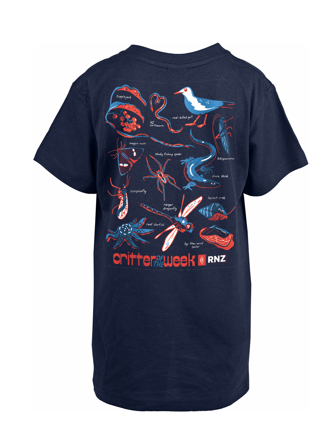 Joyya - 2025 Kids Critter of the Week T-shirt - T-Shirt - 2 - Critter Of The Week - COTW25 - K - 2NV