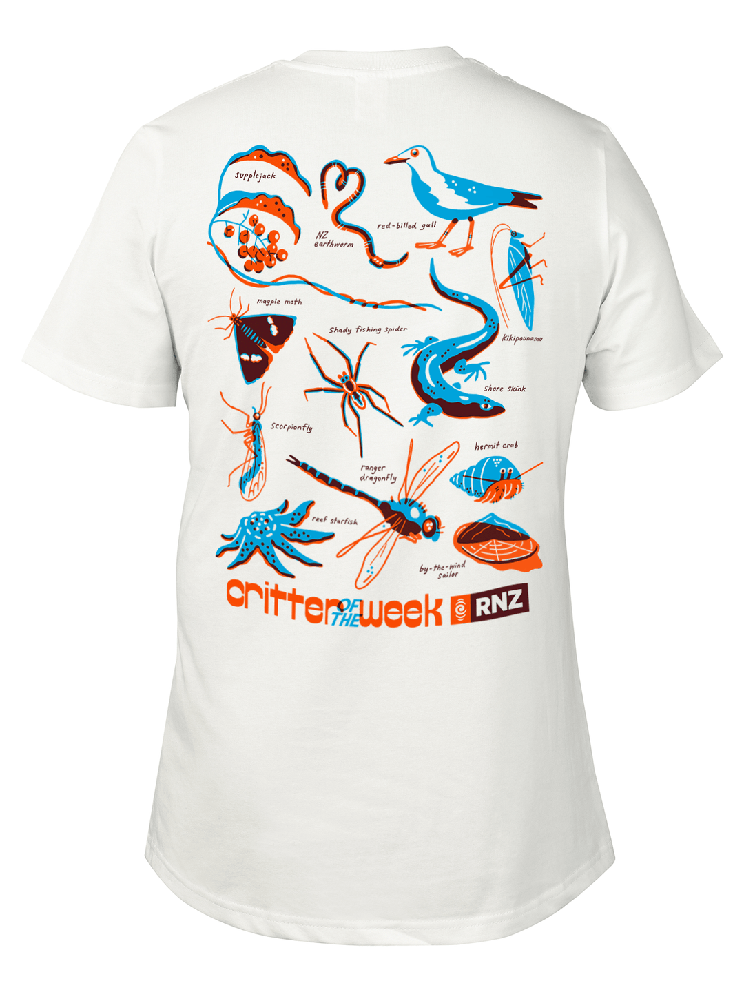 Joyya - 2025 Unisex Critter of the Week T-shirt - T-Shirt - XS - Critter Of The Week - COTW25 - U - XSNV