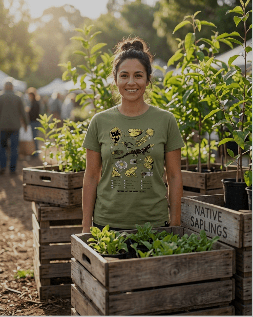 Joyya - 2026 Female Critter of the Week T-shirt - T-Shirt - XS - Critter Of The Week - COTW26-W-EGXS