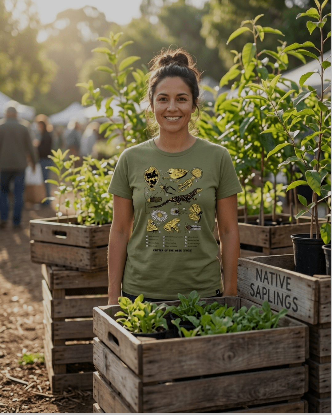 Joyya - 2026 Female Critter of the Week T-shirt - T-Shirt - XS - Critter Of The Week - COTW26-W-EGXS