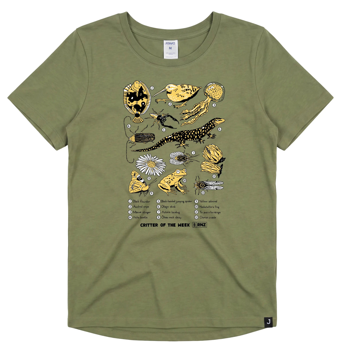 Joyya - 2026 Female Critter of the Week T-shirt - T-Shirt - XS - Critter Of The Week - COTW26-W-EGXS