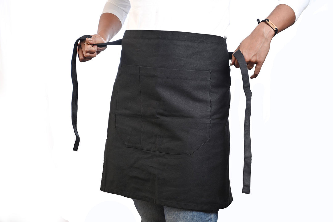 Joyya - Apron | Half - Clothing - Black - MADE TO ORDER - BCAHT29 - NA - 190303