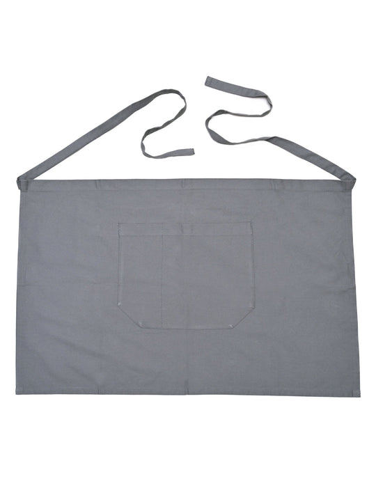 Joyya - Custom Apron | Half - Clothing - Grey - MADE TO ORDER - G - AHT2 - GR - NSO