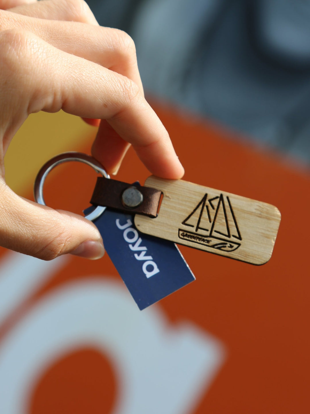 Joyya - Custom Key Chain | Bamboo - Accessories - MADE TO ORDER - MABKB01 - NA