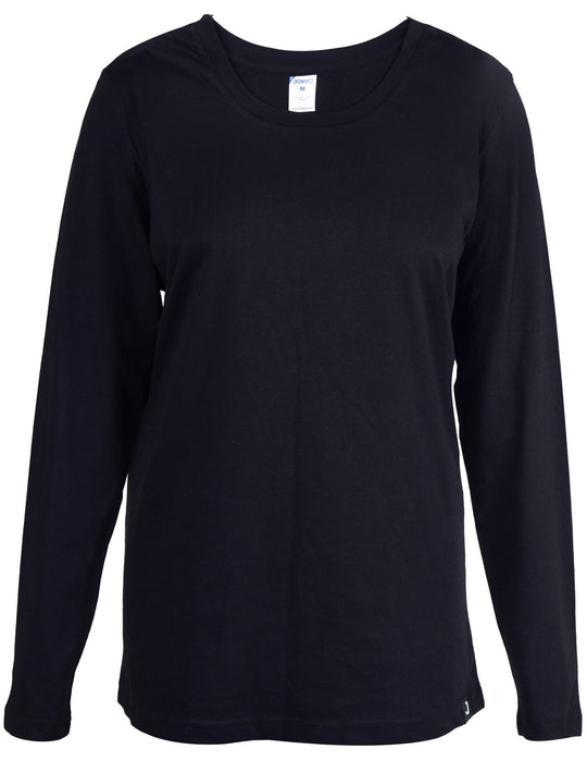 Joyya - Custom T-shirt | Women Long Sleeve - T-Shirt - Black - MADE TO ORDER - T - WLC6 - BK - NSO