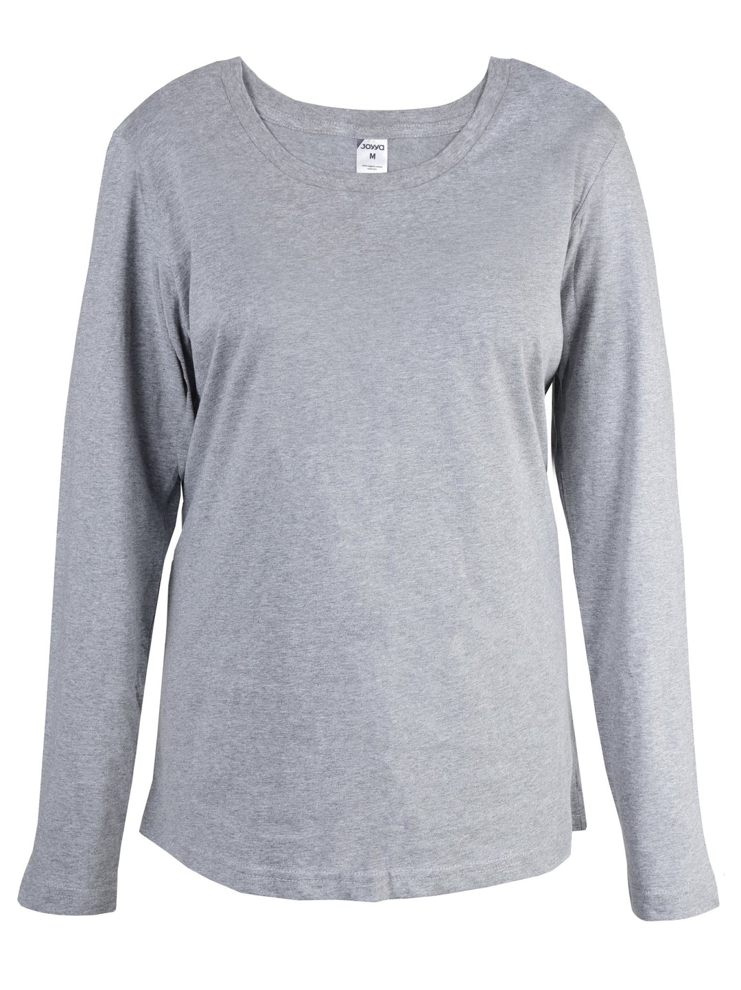 Joyya - Custom T-shirt | Women Long Sleeve - T-Shirt - Grey - MADE TO ORDER - T - WLC6 - MG - NSO
