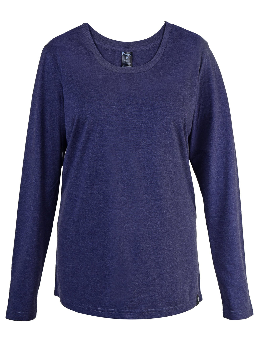 Joyya - Custom T-shirt | Women Long Sleeve - T-Shirt - Midnight Navy Biblend - MADE TO ORDER - T - WLB5 - MN - NSO