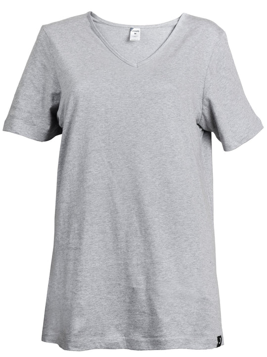 Joyya - Custom T-shirt | Women V Neck - T-Shirt - Grey - MADE TO ORDER - T - WVC6 - MG - NSO