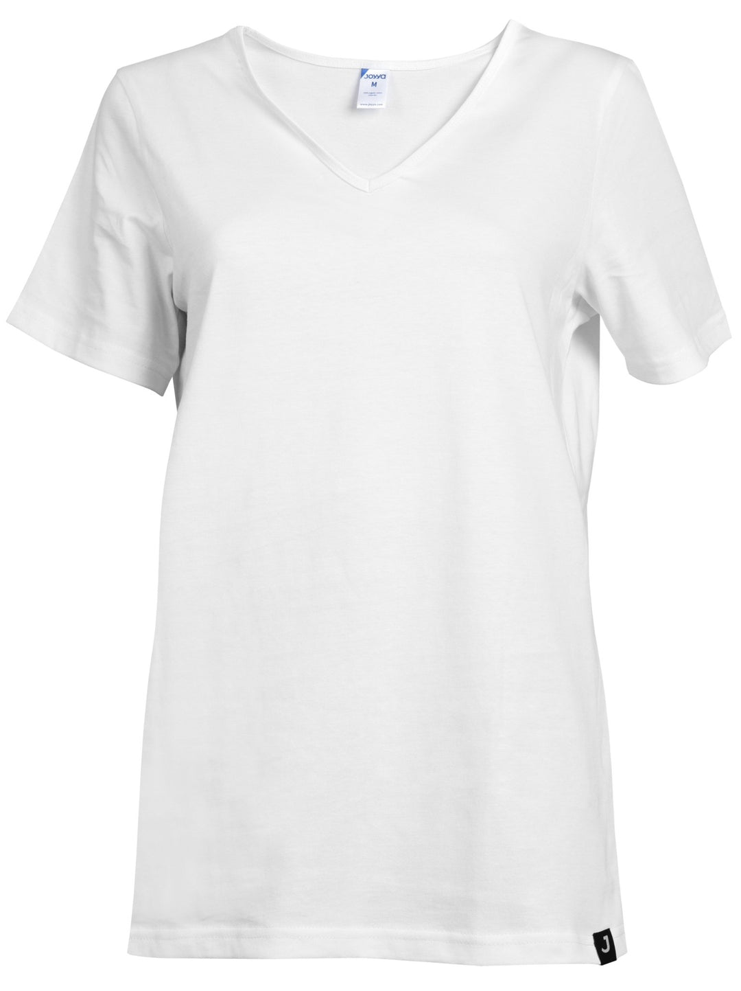 Joyya - Custom T-shirt | Women V Neck - T-Shirt - Optic White - MADE TO ORDER - T - WVC8 - WH - NSO