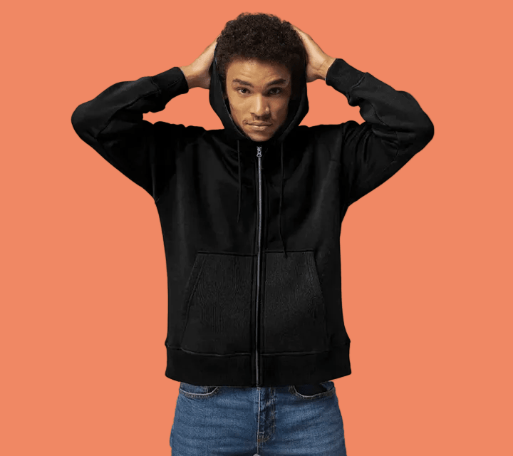 Joyya - Custom Unisex Zipped Hoodie - Clothing - MADE TO ORDER - G-UZC7F-BK-NSO