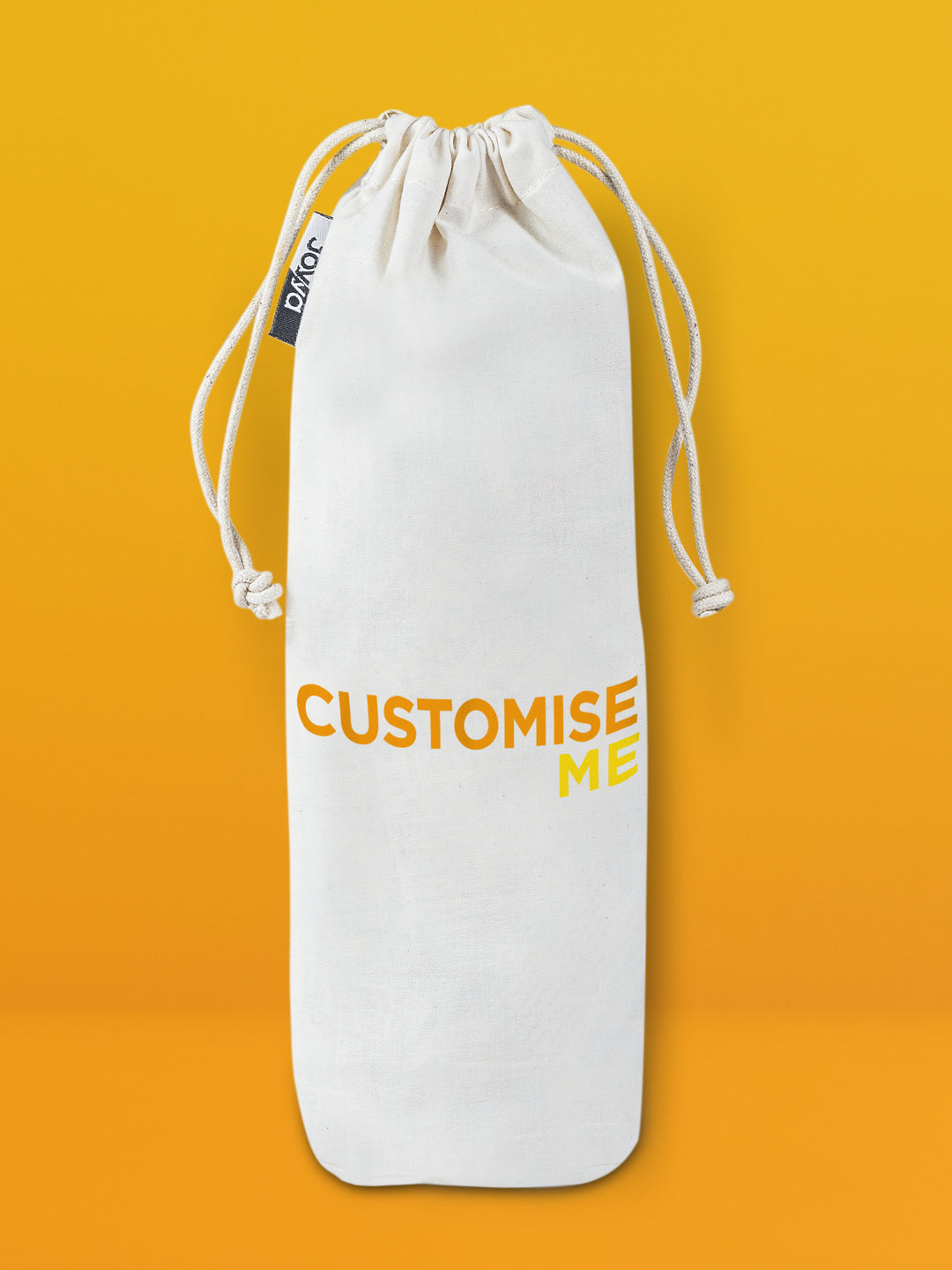 Joyya - Custom Wine Bag - Bags - Organic Cotton Canvas - MADE TO ORDER - B - WBV3 - NL - 311