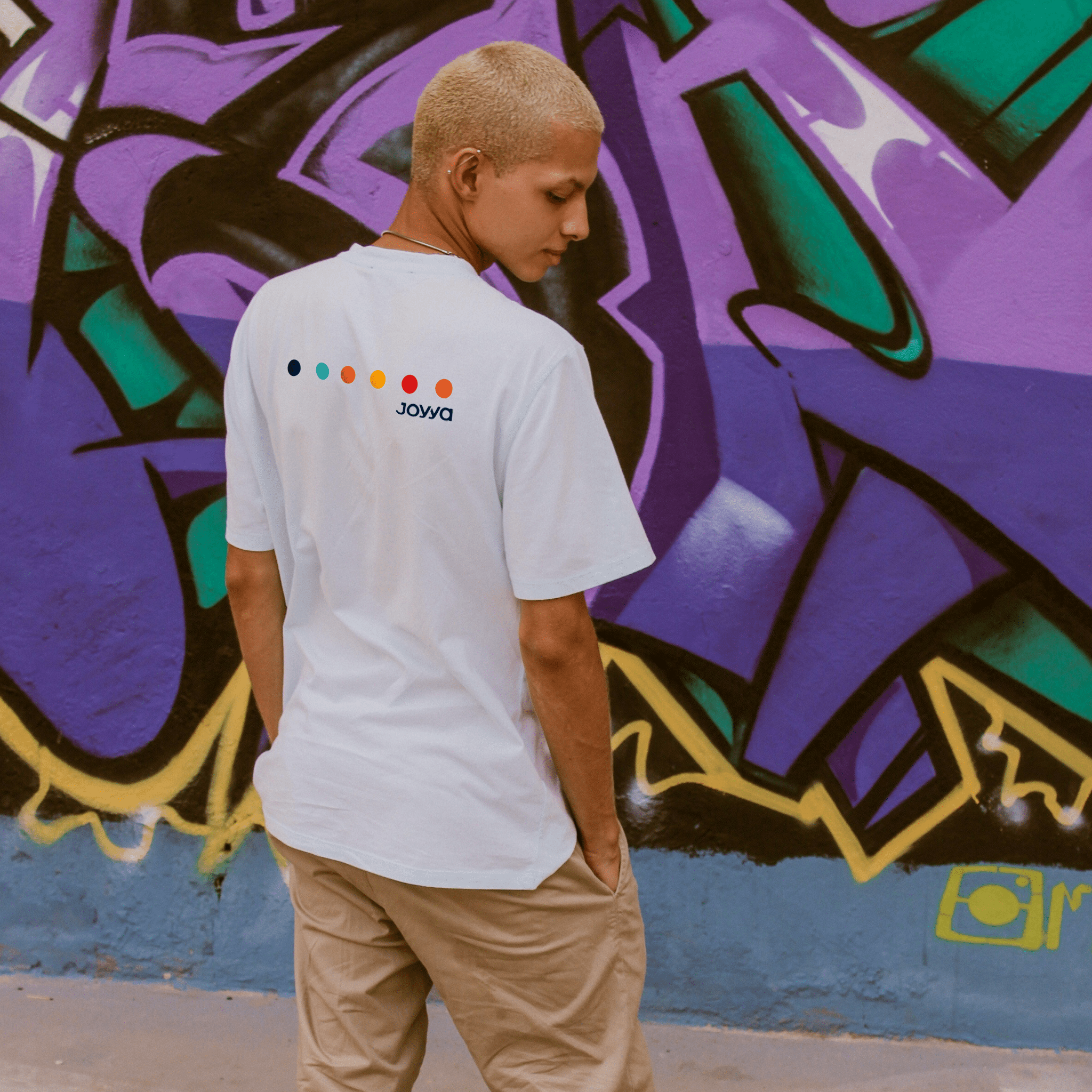 Joyya - Joyya Palette T-shirt | Unisex Short Sleeve - T-Shirt - Front - JOYYA COLLECTION - 