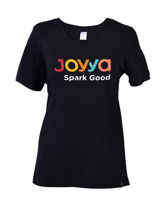 Joyya - Spark Good T-shirt | Women Short Sleeve - T-Shirt - Front - JOYYA COLLECTION - 