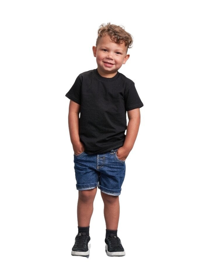 Joyya - T - shirt | Kids Short Sleeve - T - Shirt - Black - MADE TO ORDER - MTK1C16 - NA - 190303