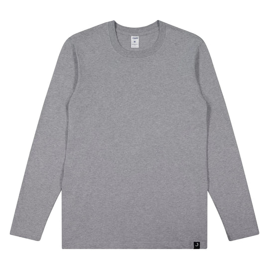 Joyya - T-shirt | Unisex Long Sleeve - T-Shirt - Grey - JOYYA BLANK - T-ULC6-MG-AXS