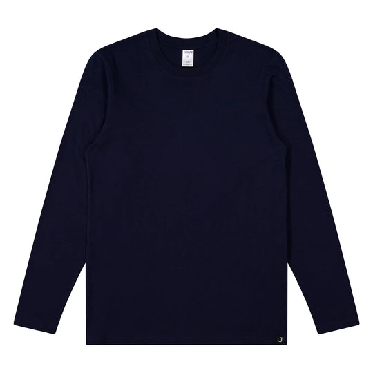 Joyya - T-shirt | Unisex Long Sleeve - T-Shirt - Navy - JOYYA BLANK - T-ULC6-NV-AXS