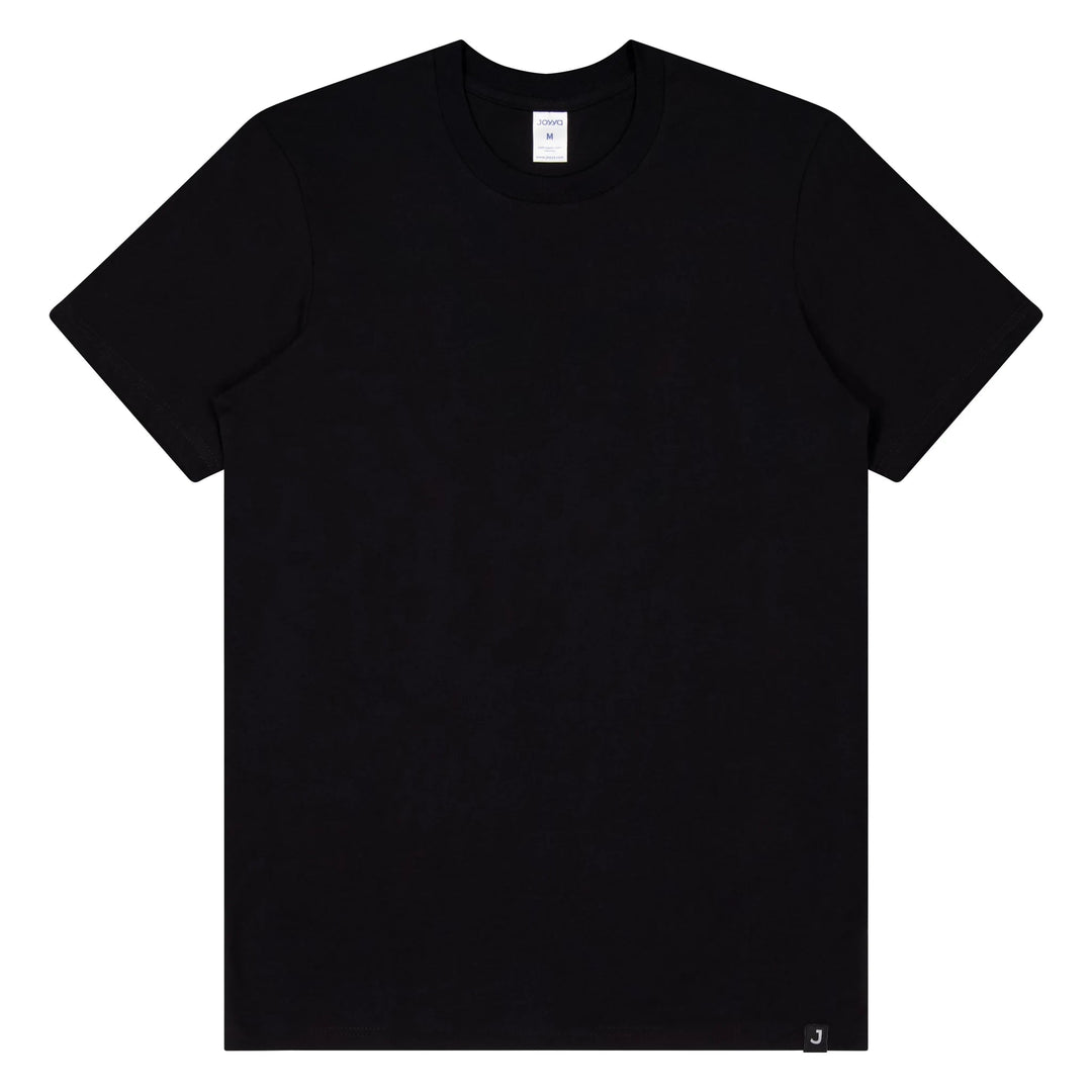 Joyya - T-shirt | Unisex Short Sleeve - T-Shirt - Black - JOYYA BLANK - T-USC6-BK-AXS